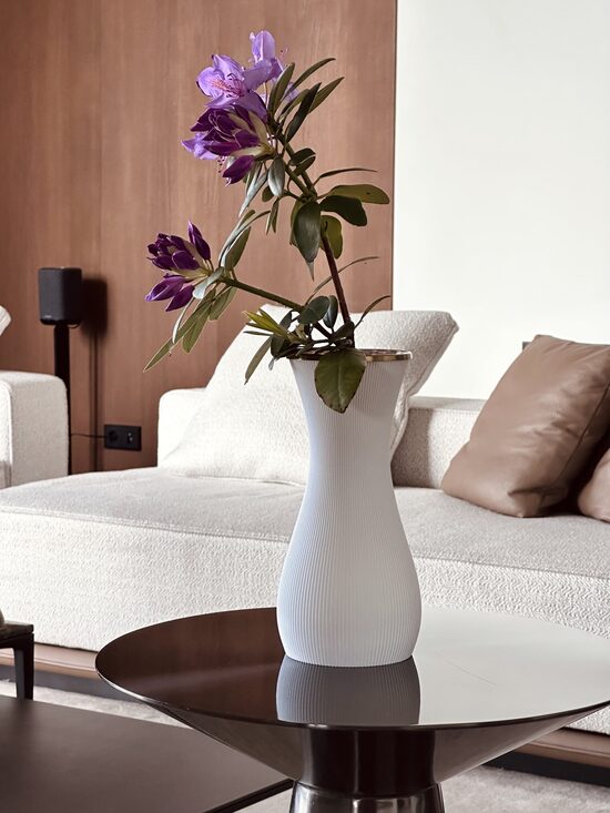 Ziedu vāze "White Bloom"