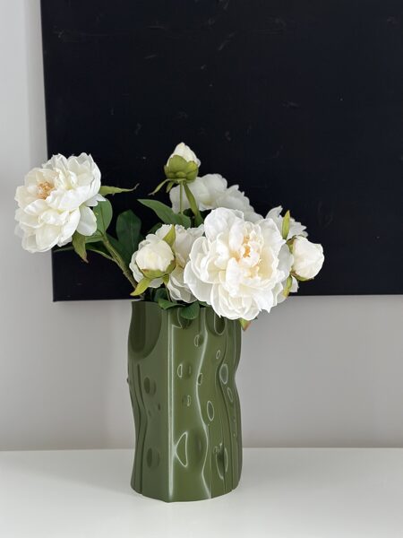 Flower vase "Green Nirvana"