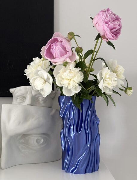 Flower vase "Mirage Indigo Blue" 